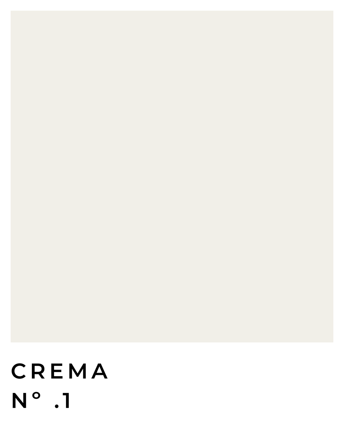 Crema - Nº .1