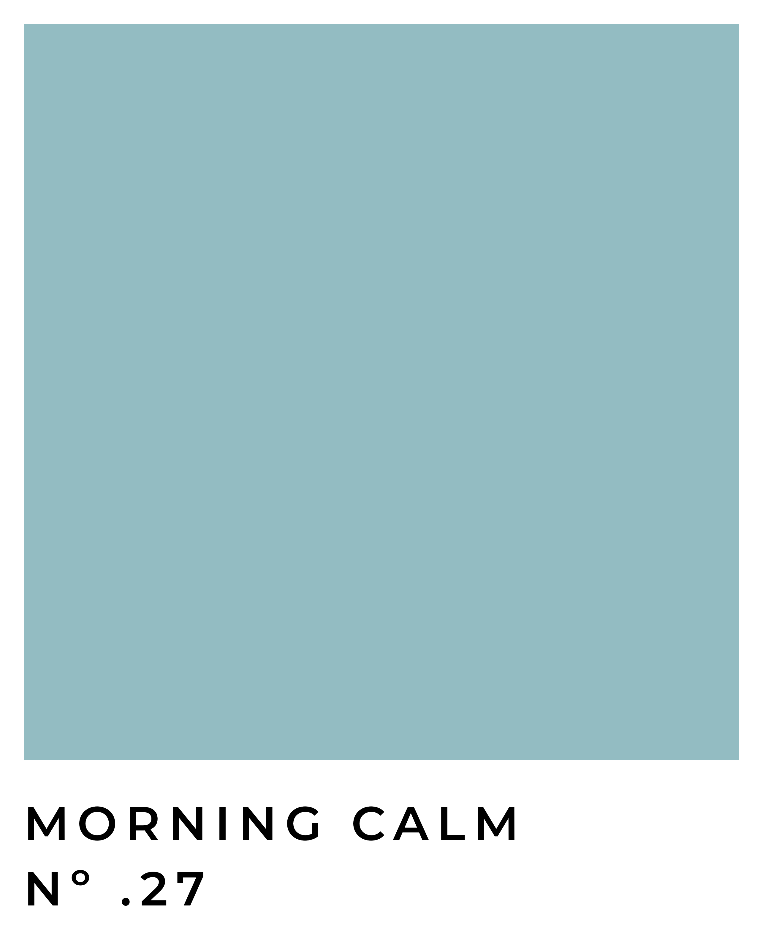 Morning Calm - Nº .27