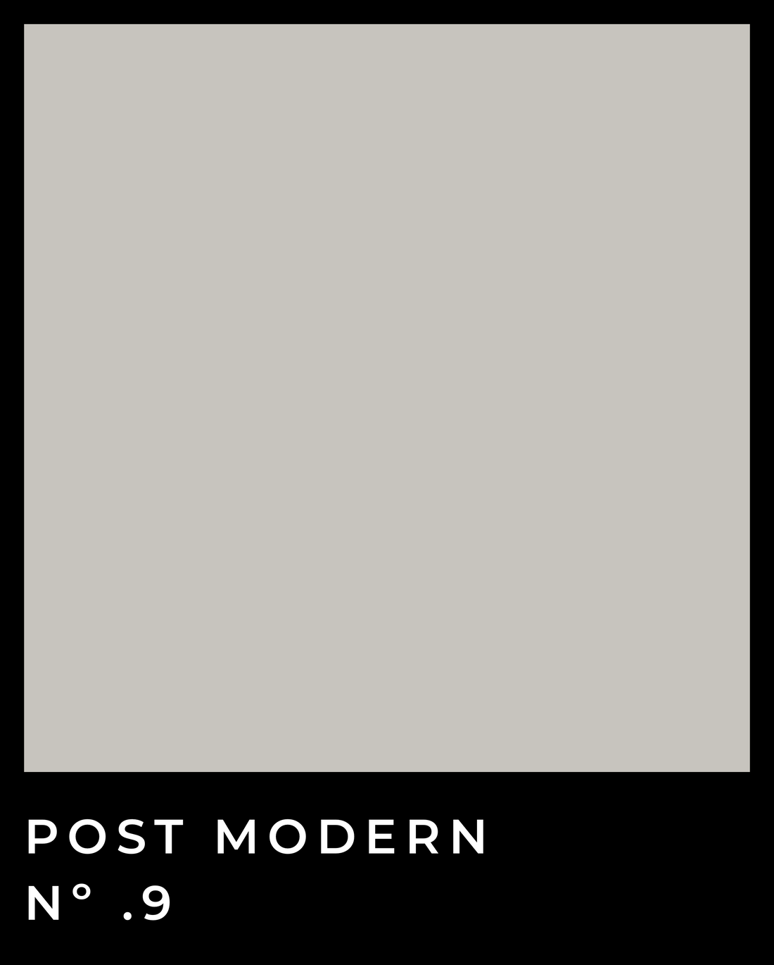 Post Modern - Nº .9