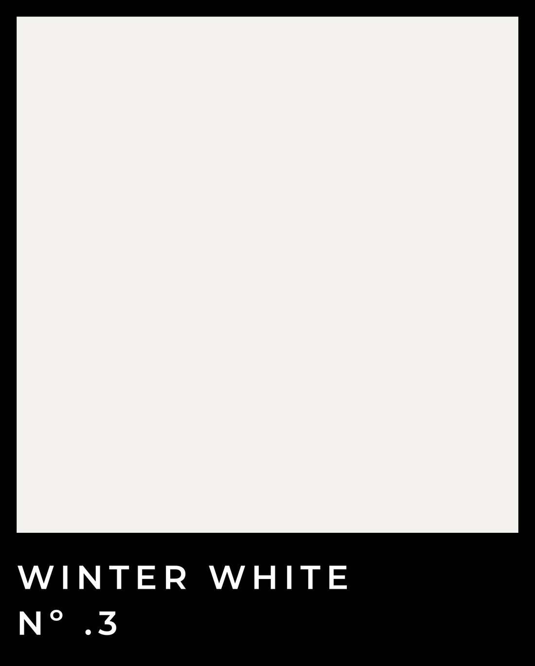 Winter White - Nº .3